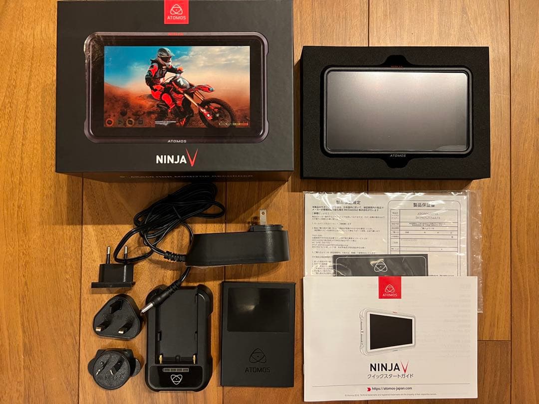 ATOMOS NINJA V＋バッテリー＋ドッキングステーション＋SSD480G