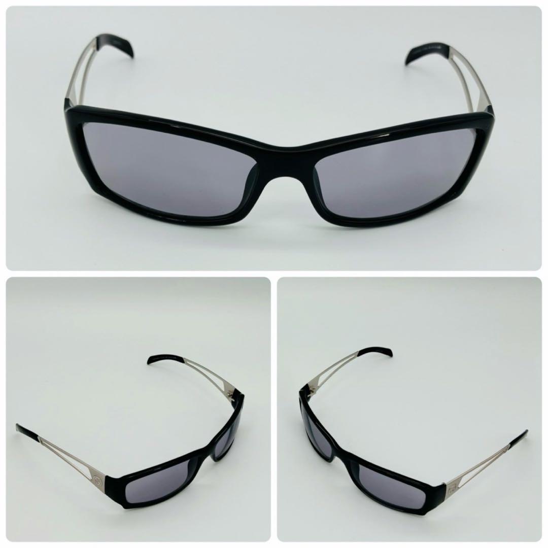 GUCCI グッチ インターロッキング サングラス ブラック シルバー GG