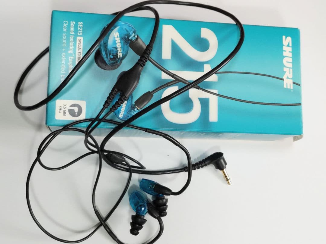 SHURE SE215 有線イヤホン