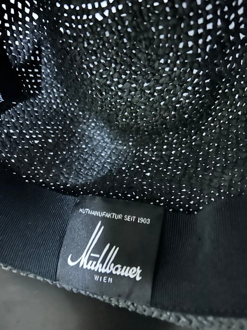 ⭐︎未使用MUHLBAUERミュールバウアー⭐︎素敵ハット黒