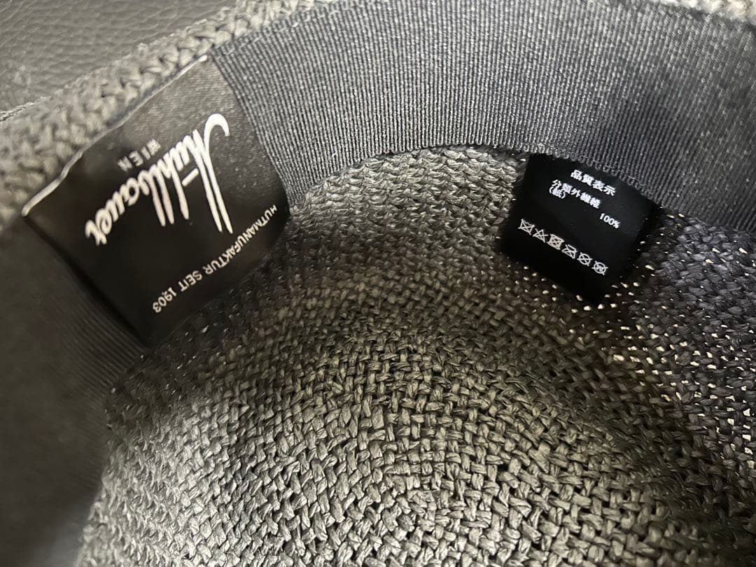 ⭐︎未使用MUHLBAUERミュールバウアー⭐︎素敵ハット黒