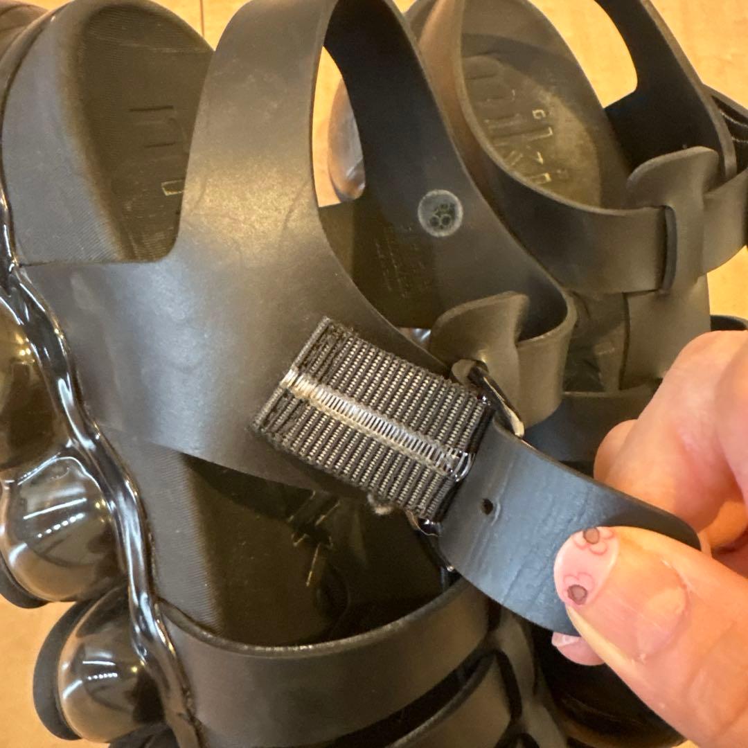 mikiosakabe grounds グルカサンダル 38 ブラック