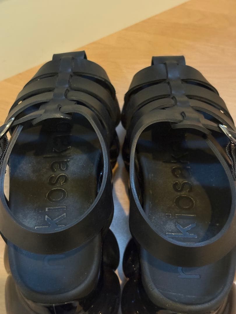 mikiosakabe grounds グルカサンダル 38 ブラック