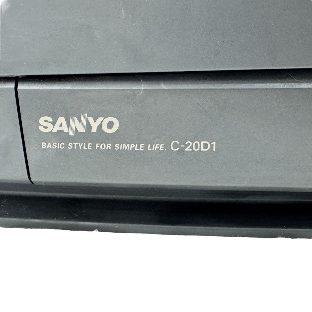 サンヨー ブラウン管カラーテレビ 20インチ リモコン付属 C-20D1