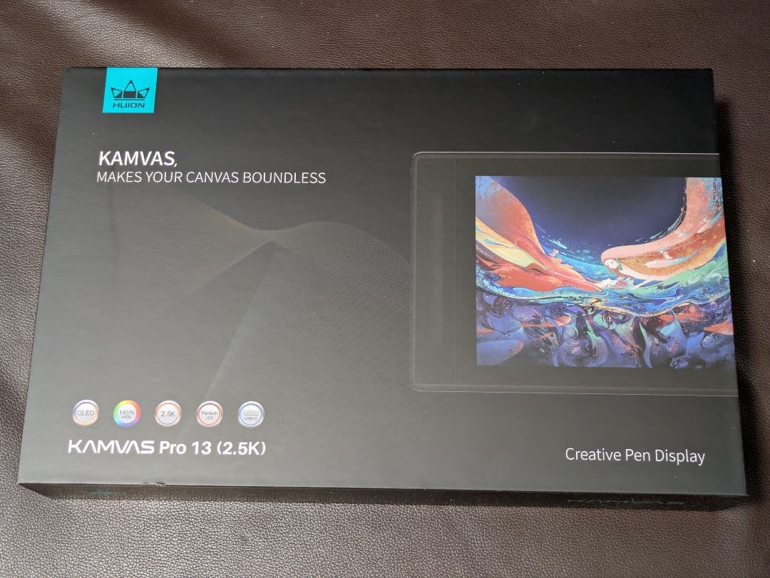 HUION Kamvas Pro 13 (2.5K) + PW550S セット