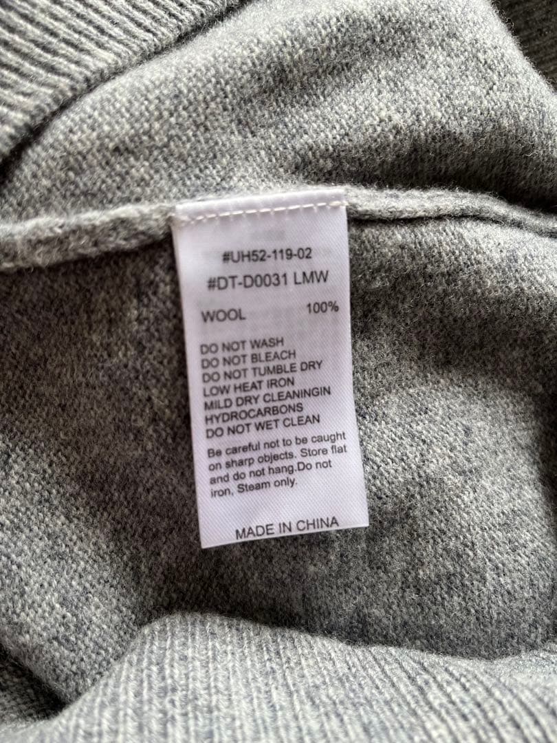 DANTON CREW NECK CARDIGAN(クルーネックカーディガン)