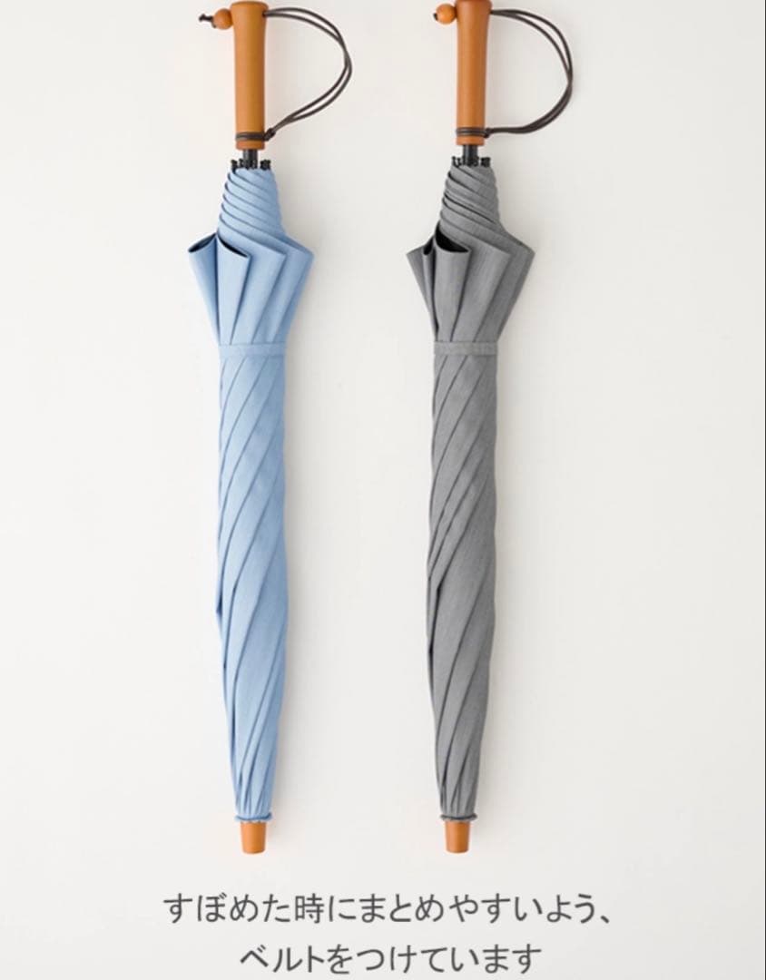 G*M様 サンバリア100 折りたたみ日傘２段折 / フロスト　グレー