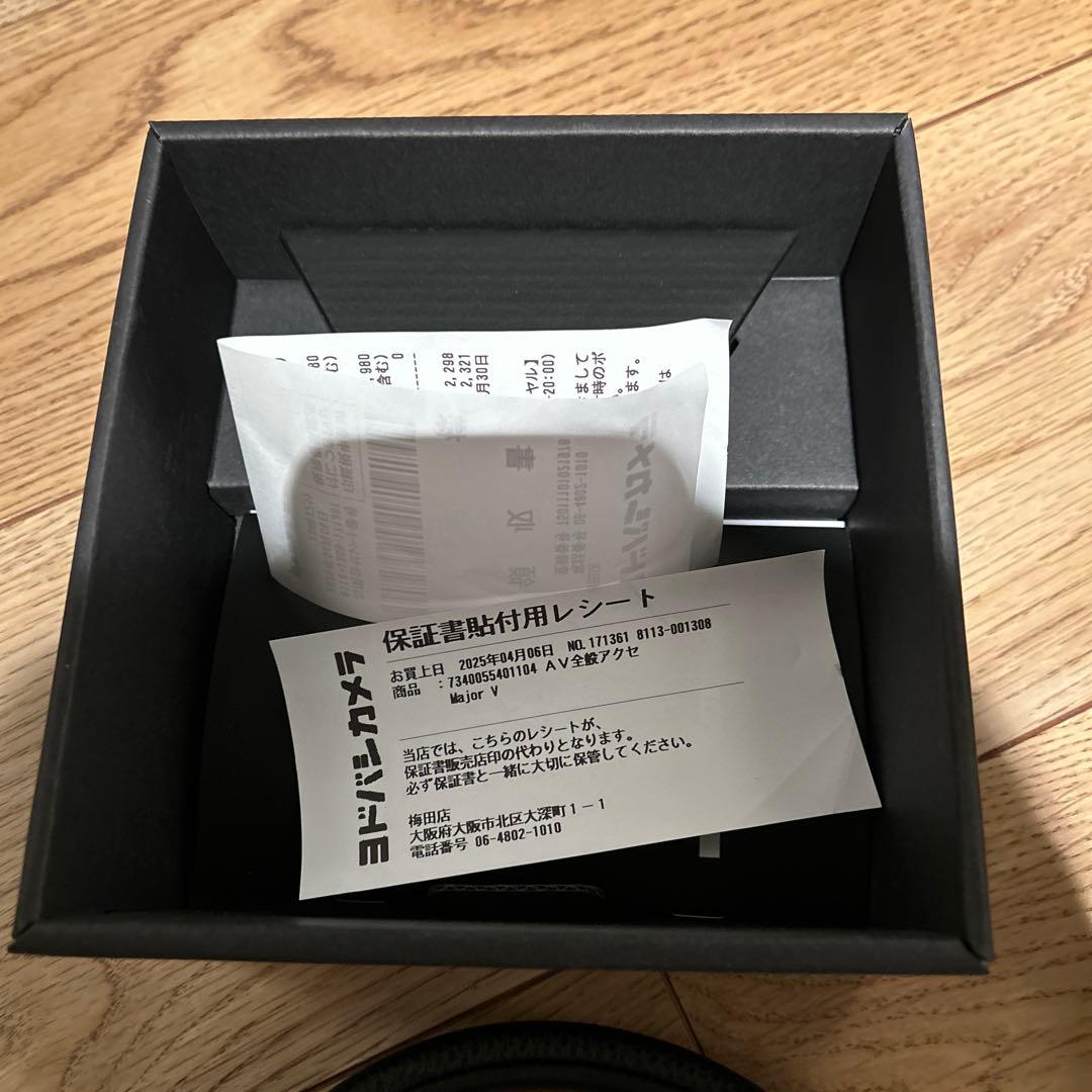 Marshall Major V ワイヤレスヘッドフォン マーシャル