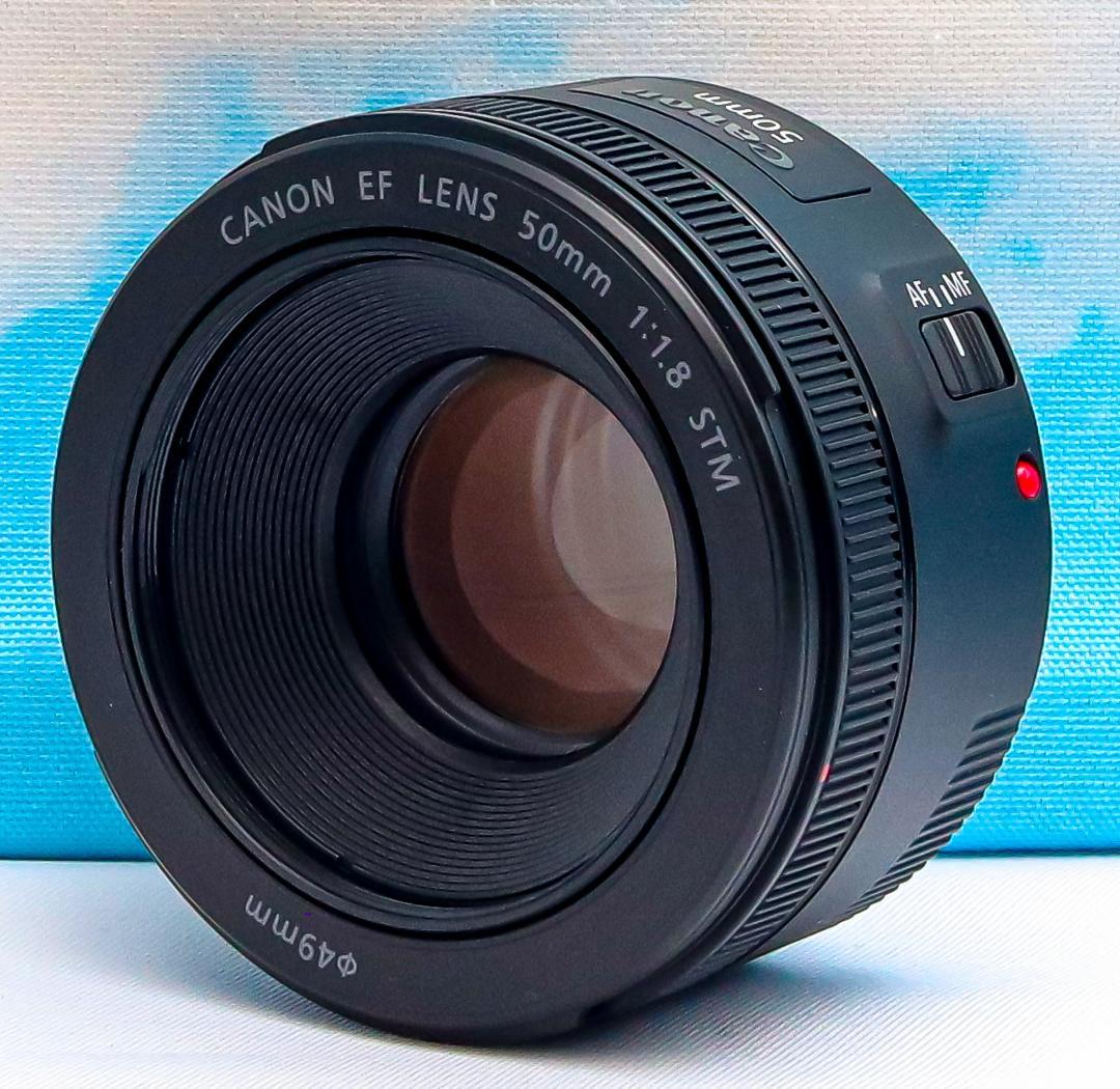 キャノン Canon EF 50mm F1.8 STM⭐️大人気単焦点レンズ⭐️