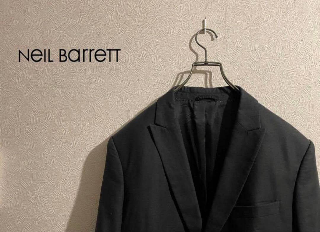 【年末特価】neil barrett リネンコットン テーラードジャケット