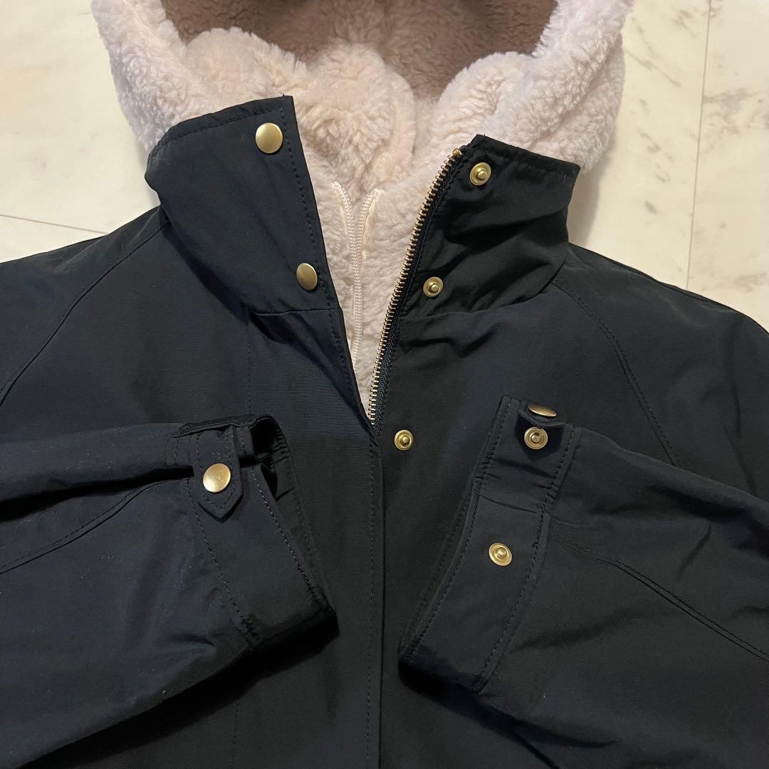 美品バンヤードストーム 4WAY ライナーフーディージャケット 黒L