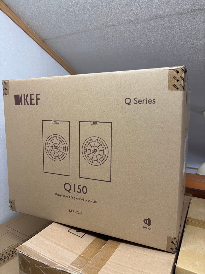 KEF Q150ペア スピーカー 美品　マグネットグリルネット付き