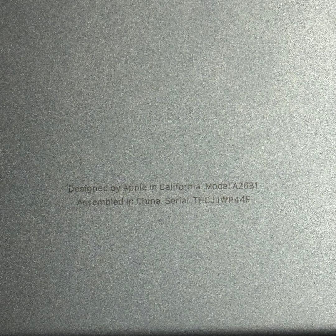 【最大容量100%】MacBookAir A2681 ミッドナイト