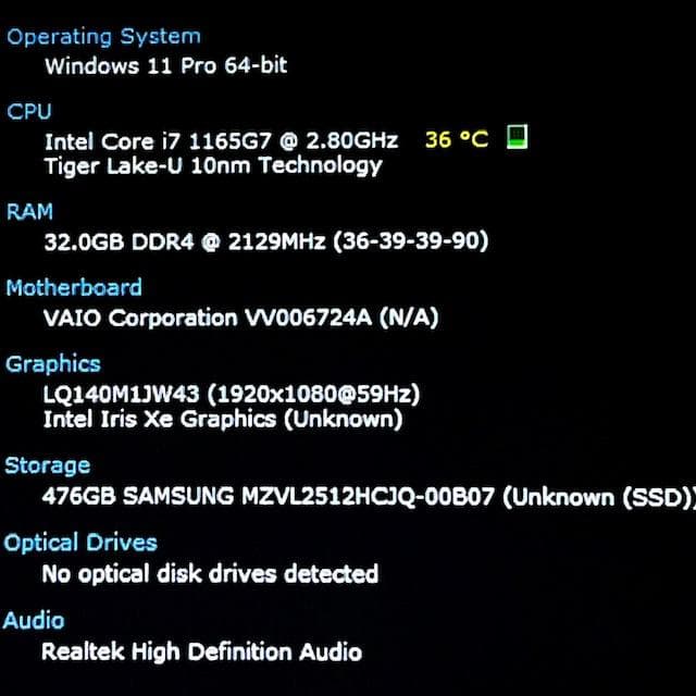 Luciole【プロフ必読願】！VAIO