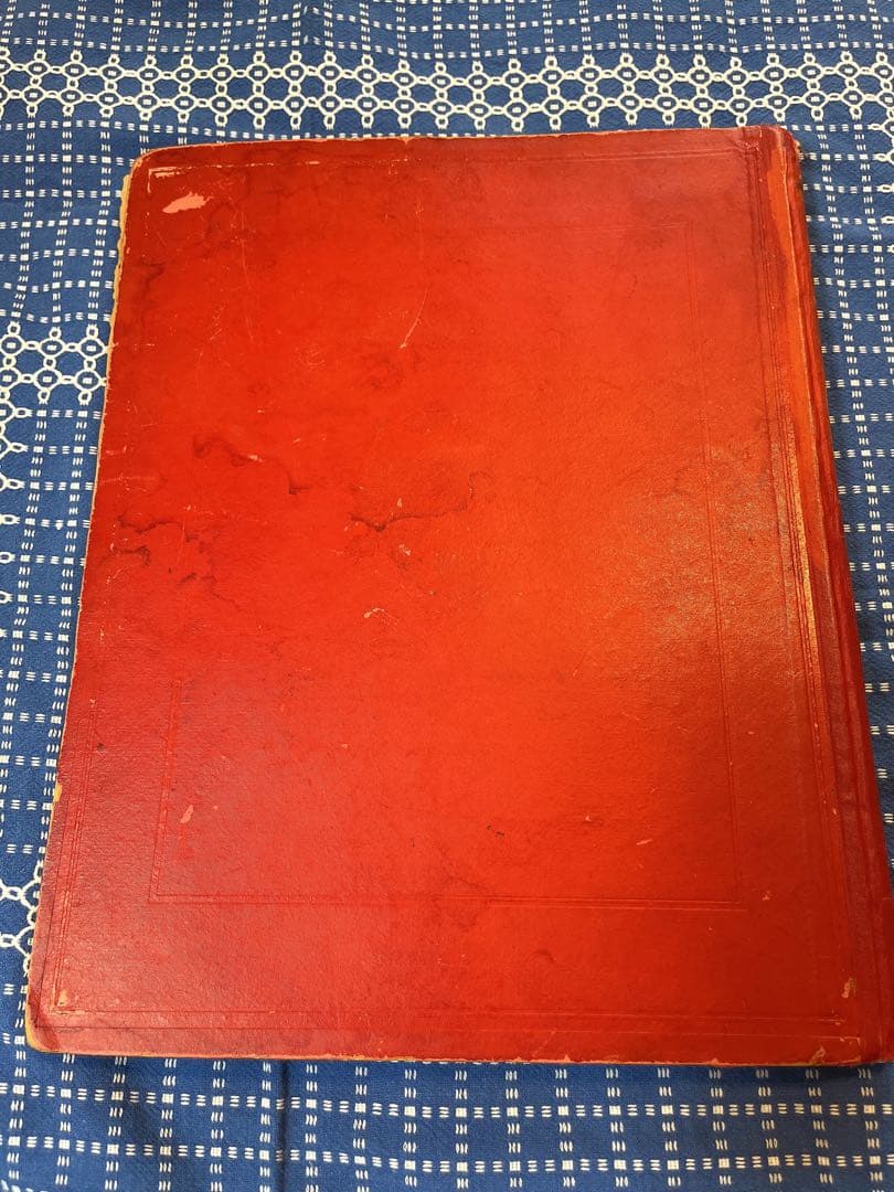 アンティーク赤ずきんちゃん♡他たっぷりのクロモス貼り大盤サイズアルバム冊子