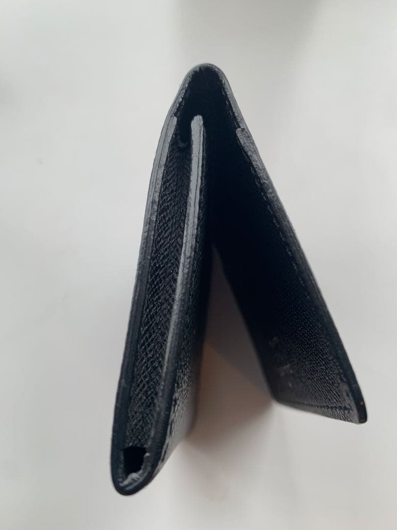 Louis Vuitton グレーレザー 名刺入れ　美品