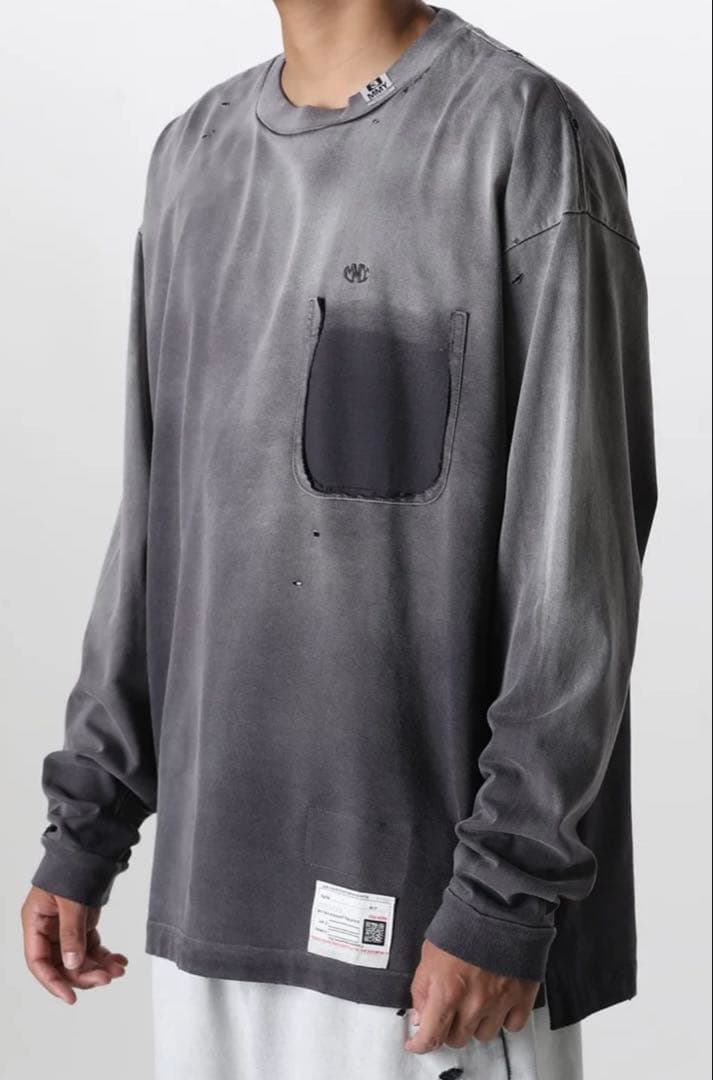 トップス MIHARAYASUHIRO Sun Faded Long SleevesTee