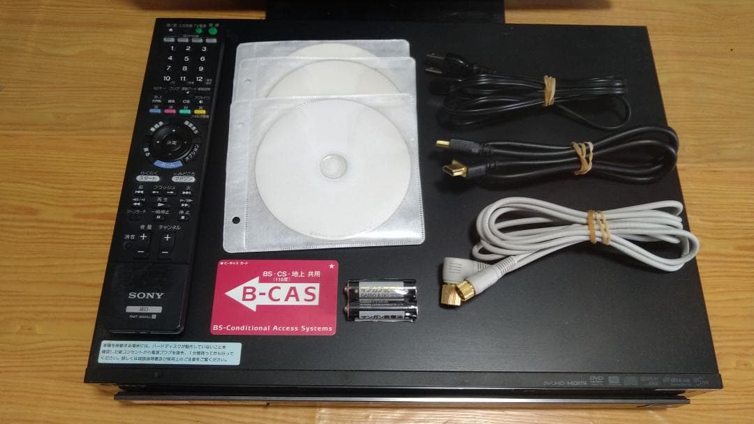 2TB換装 SONY ブルーレイレコーダー BDZ-RS15 動作確認済み