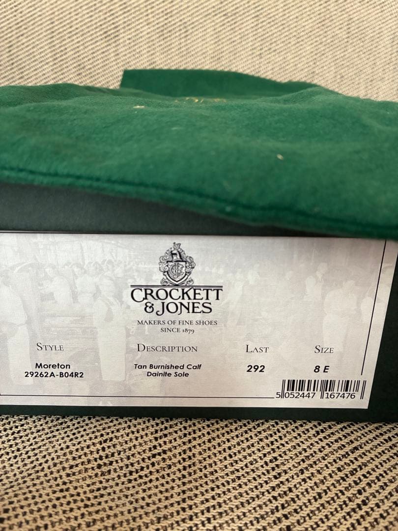 Crockett＆Jones クロケットジョーンズ MORETON モールトン