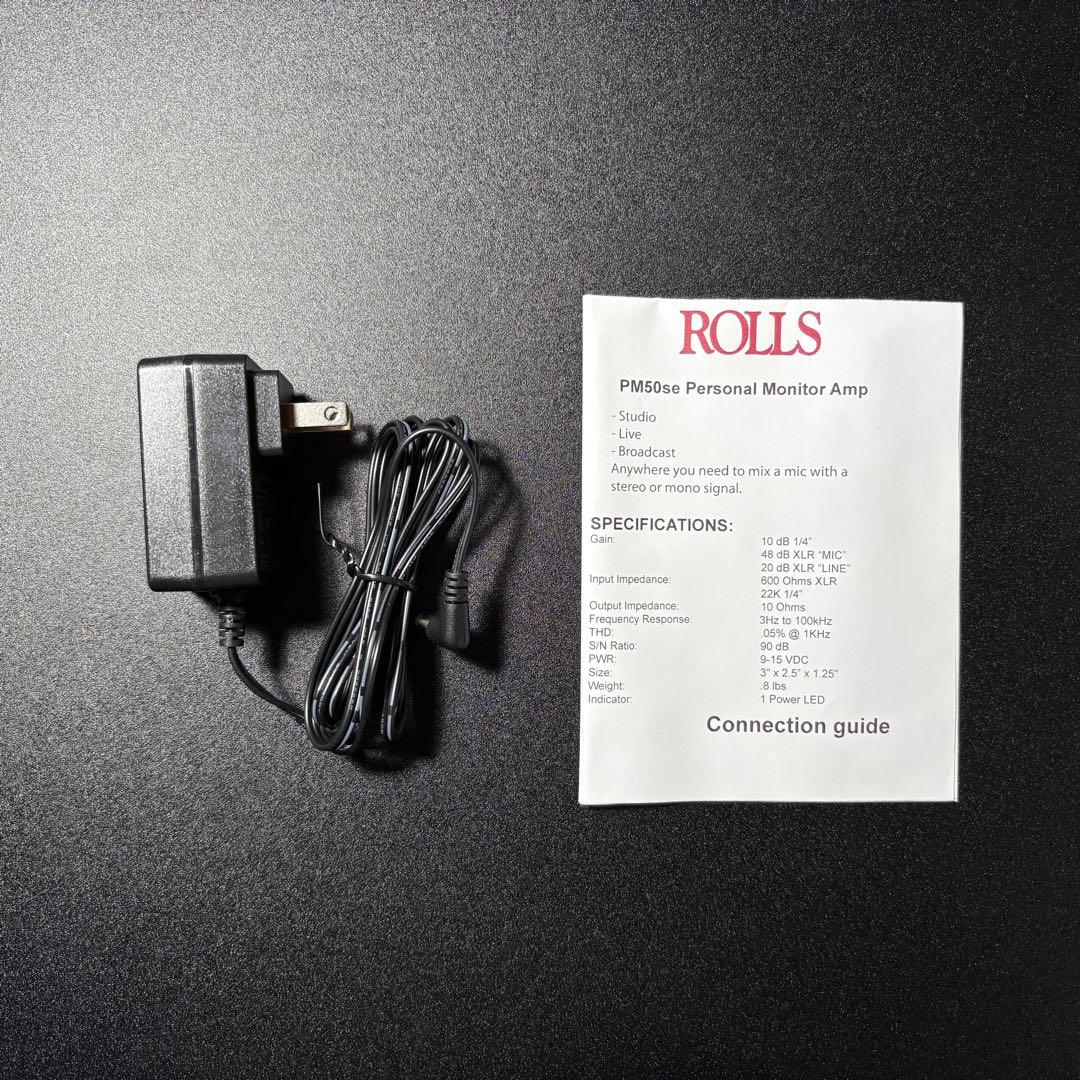 ROLLS PM50se パーソナルモニターアンプ