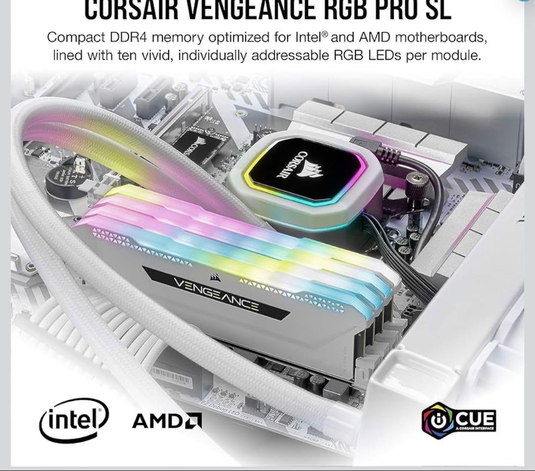 CORSAIR DDR4-3200 16G×2 新品未開封【箱キズあり】