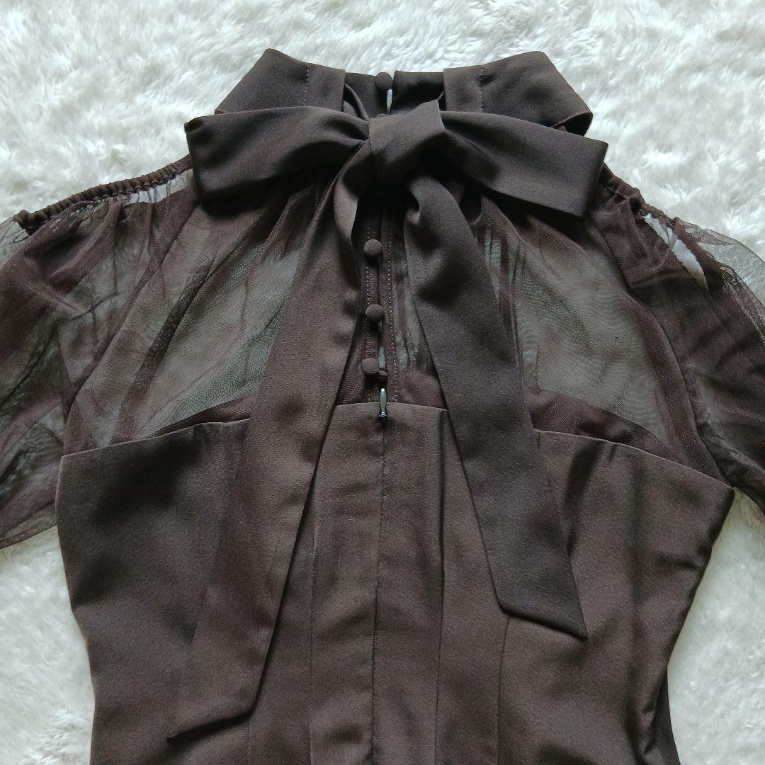 etoll . バックリボン マーメイドドレス ワンピース 結婚式 オケージョン