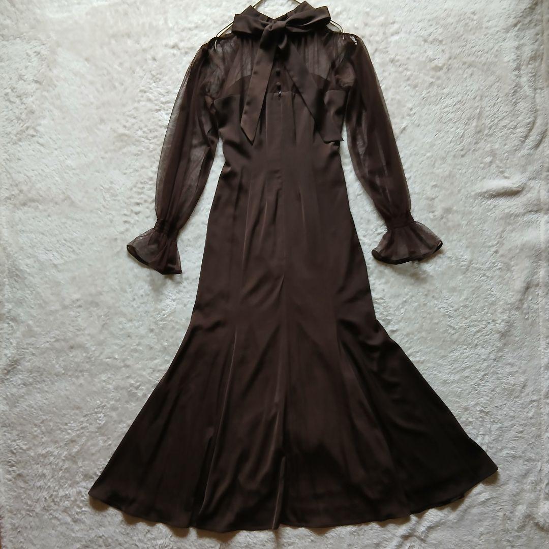 etoll . バックリボン マーメイドドレス ワンピース 結婚式 オケージョン