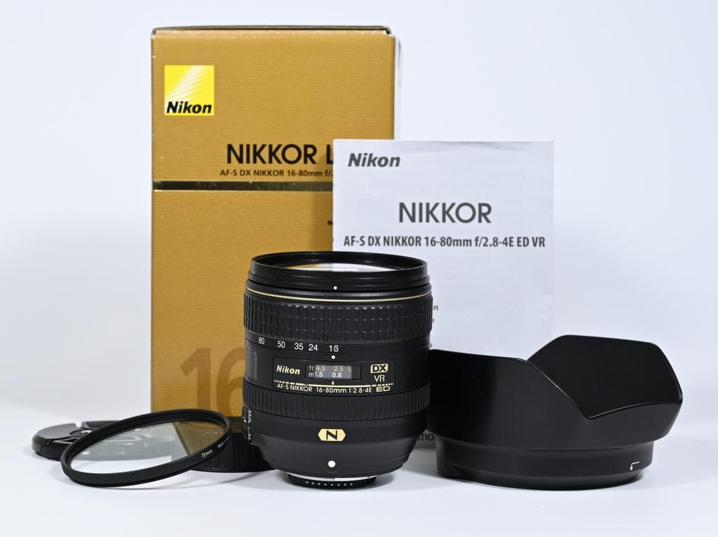 レンズ(ズーム) Nikon AF-S DX 16-80mm F2.8-4 E ED VR