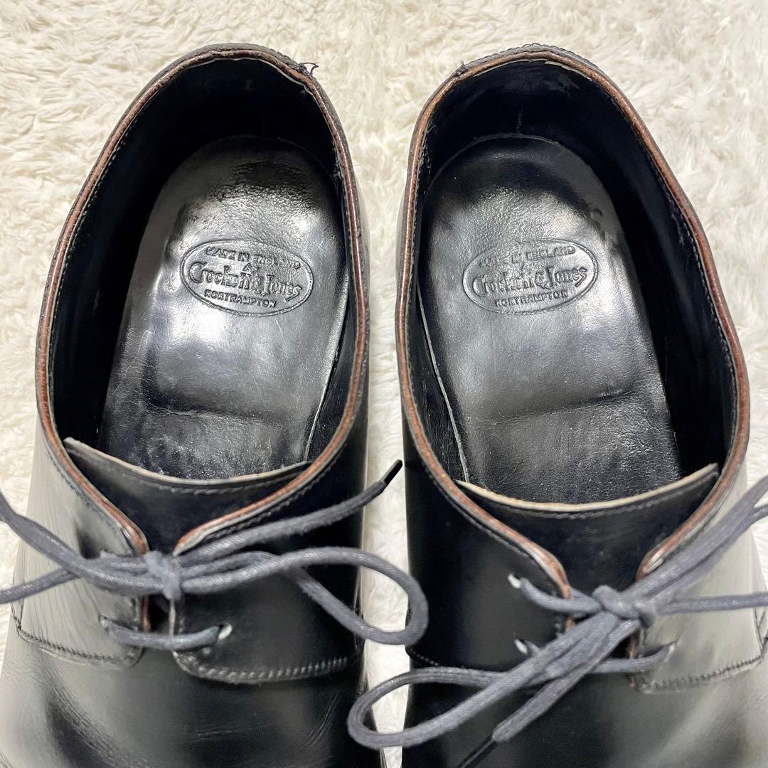 クロケット＆ジョーンズ ポールスミス別注 外羽根 プレーントゥ 8E