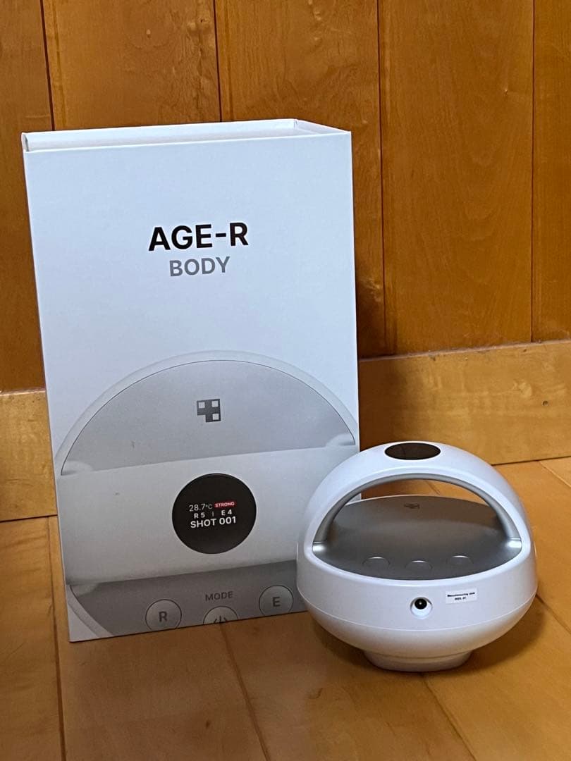 【限定タイムセール‼】AGE-R BODY 美容家電 ホワイト