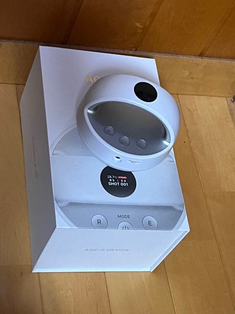 【限定タイムセール‼】AGE-R BODY 美容家電 ホワイト