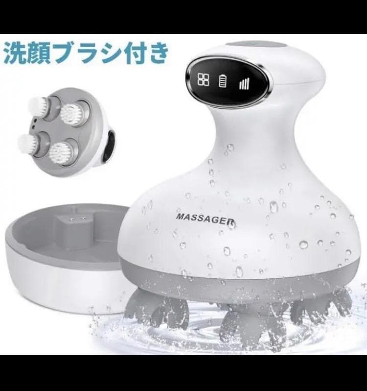 ❤ヘッドスパのハンドテクニック同等の頭皮ケア♪❤高機能☆ヘッドマッサージャー