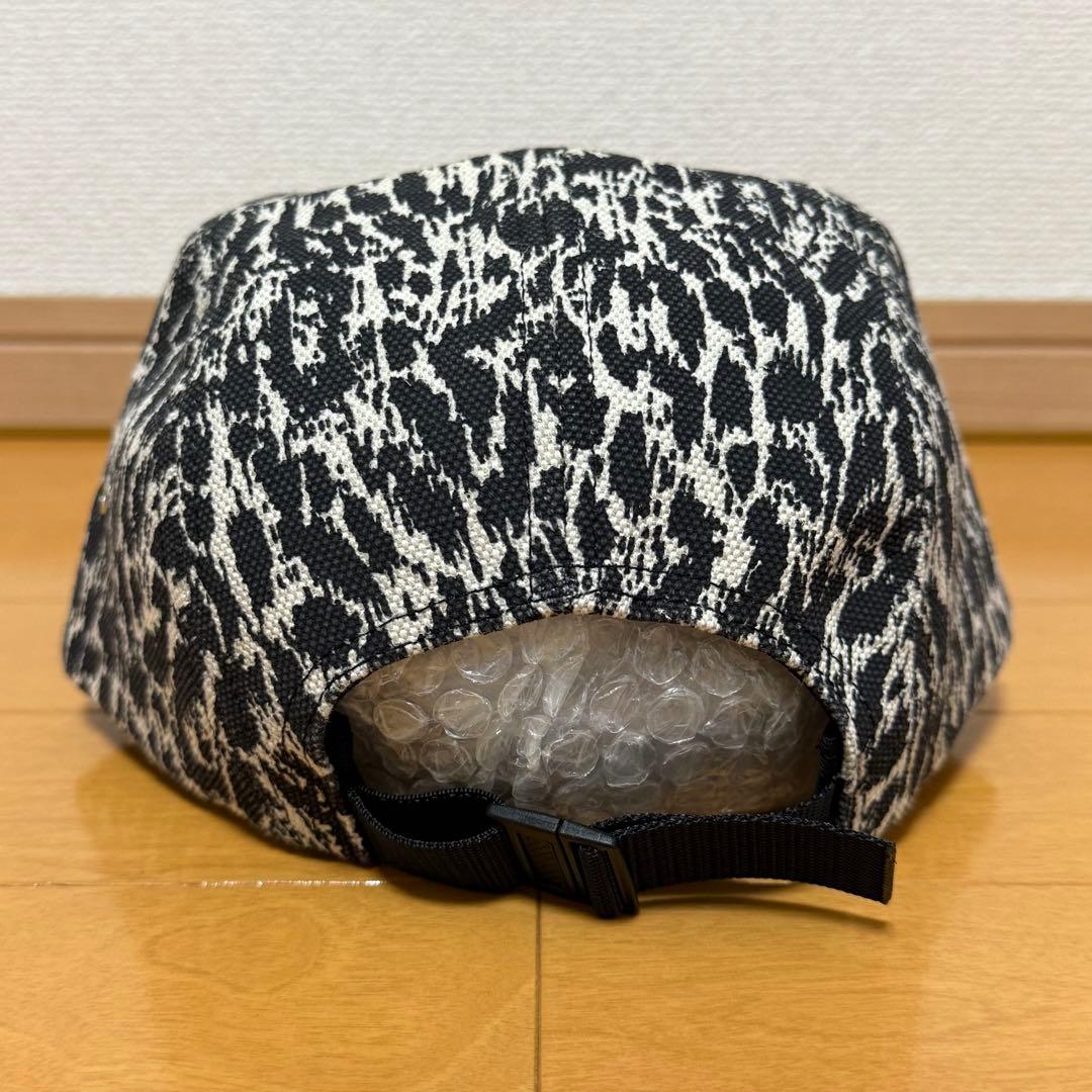 帽子 Supreme Leopard Leather Visor Camp Cap