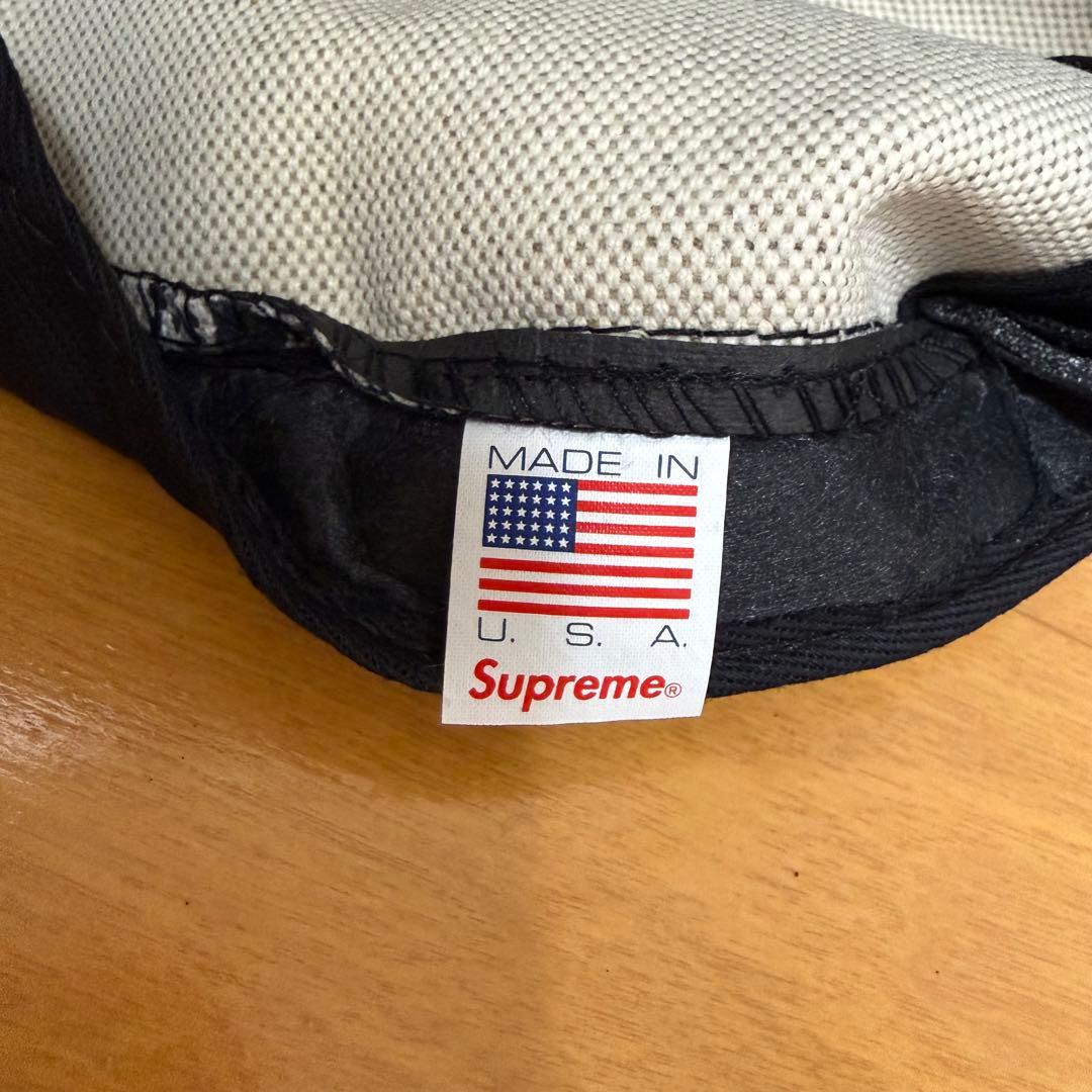 帽子 Supreme Leopard Leather Visor Camp Cap