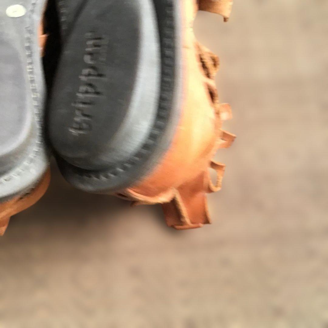 トリッペン　ブラウンレザーカットアウトサンダル☆37