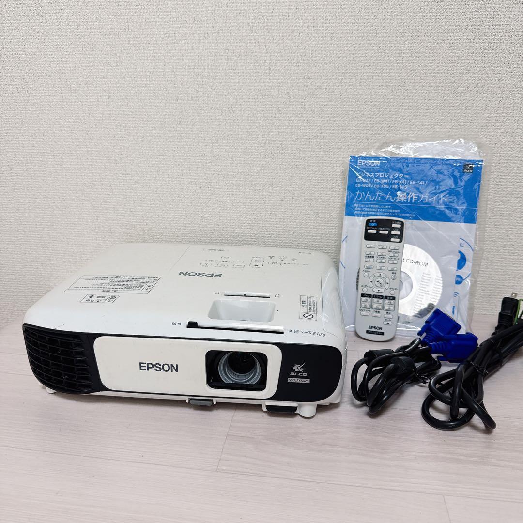 2460【動作品】EPSON EB-U42 プロジェクター