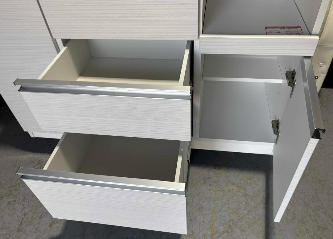 りんごスター 最高級 古賀家具キッチンボード幅120cm Used 訳あり