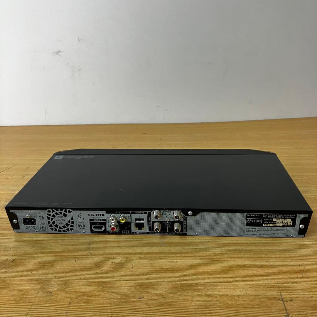 SONY Blu-rayレコーダー BDZ-EW510