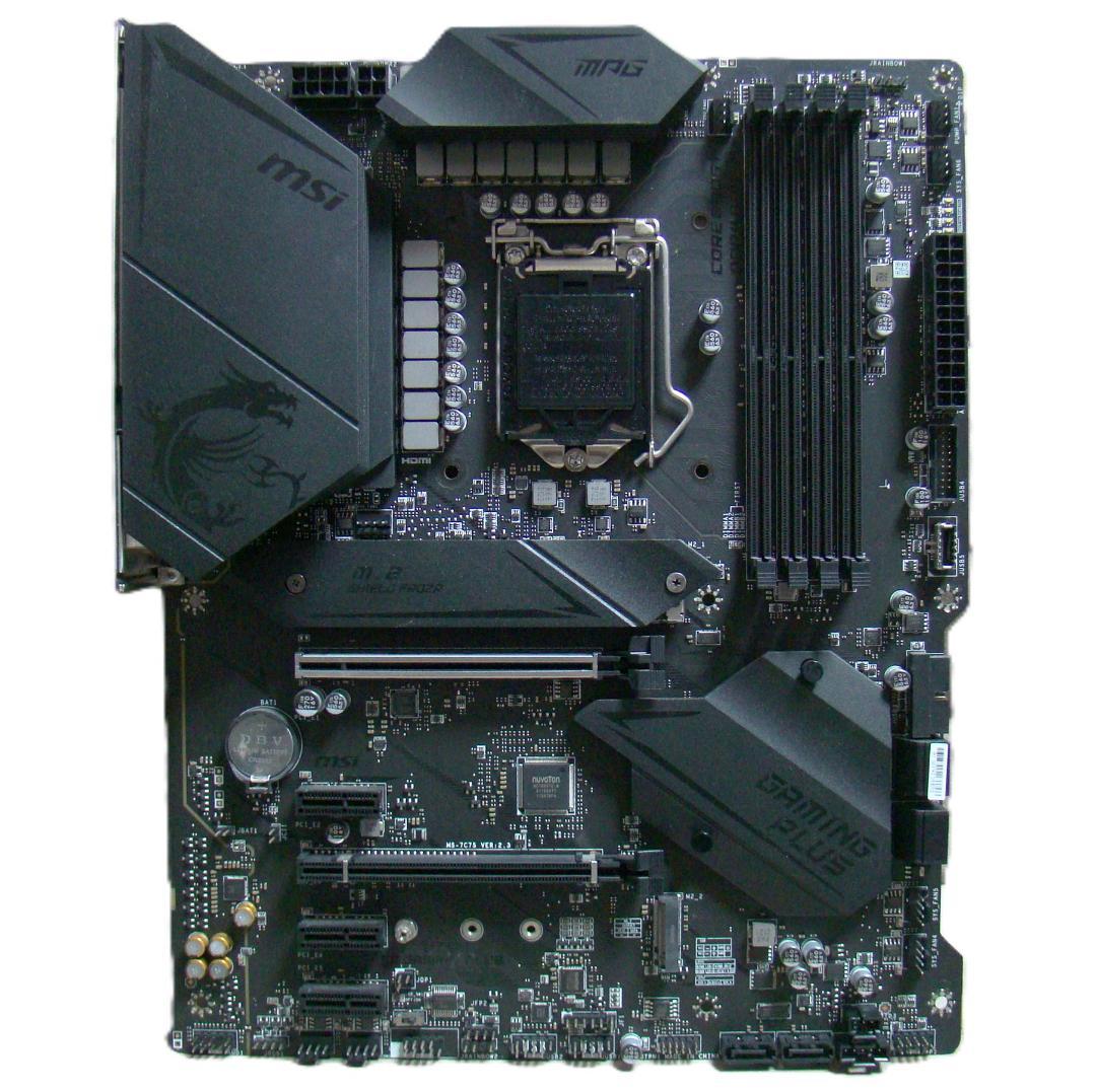 動作品♬　使用僅か♪　MSI　MPG　Z490 GAMING PLUS