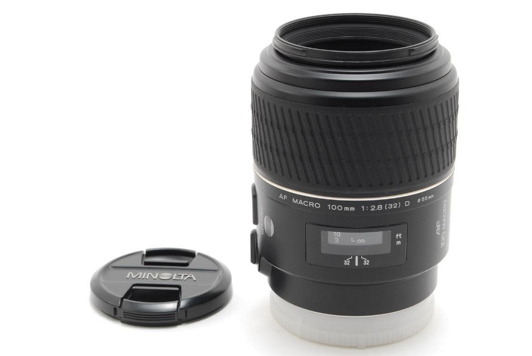 〈美品＋＋〉ミノルタ AF 100mm f2.8 Macro レンズ