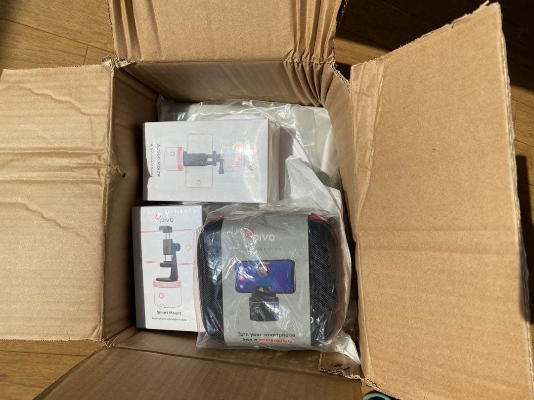 【箱潰れ特価】Pivo Pod Silver Edition フルセット自動追尾