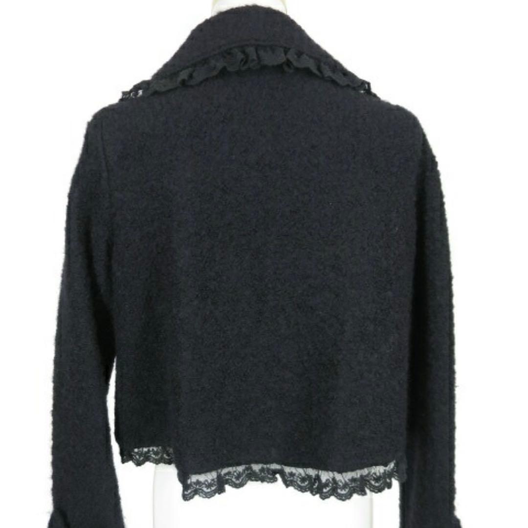 Teddy ribbon ジャケット ショートコート