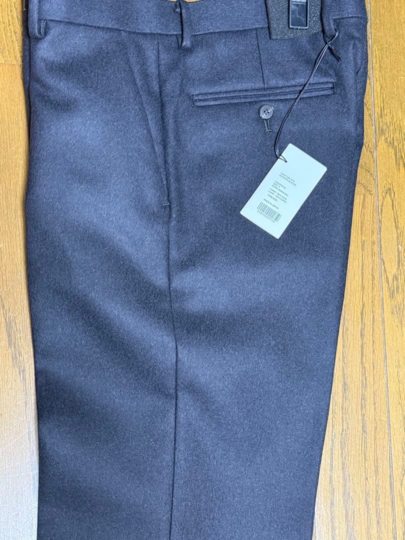 未使用AURALEE LIGHT MELTON NARROW SLACKS