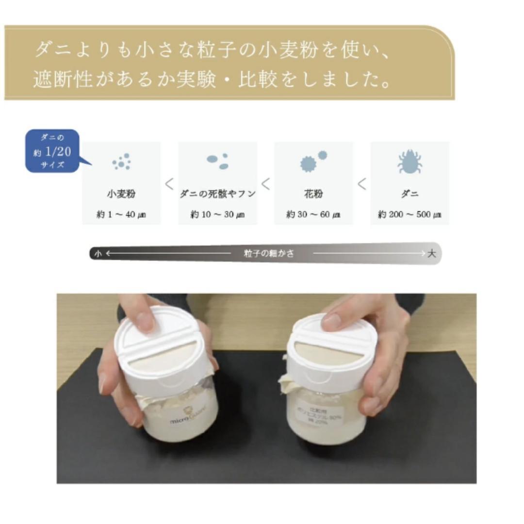 ミクロガード プレミアム 洗える 防ダニ 掛け布団［セミダブル］／テイジン