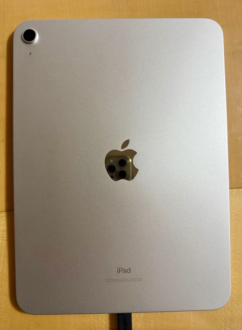Apple iPad （第10世代）256G Wi-Fiシルバー 本体 充電器付