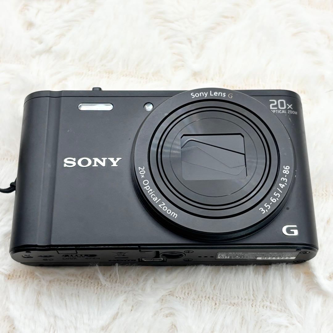 ✨美品 動作良好✨ Sony Cyber-Shot DSC-WX350 ブラック