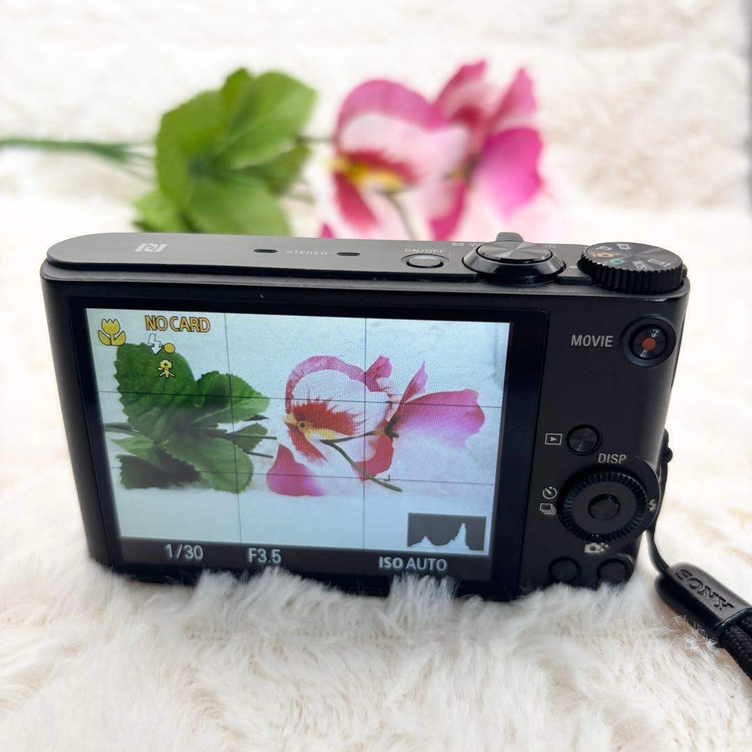 ✨美品 動作良好✨ Sony Cyber-Shot DSC-WX350 ブラック
