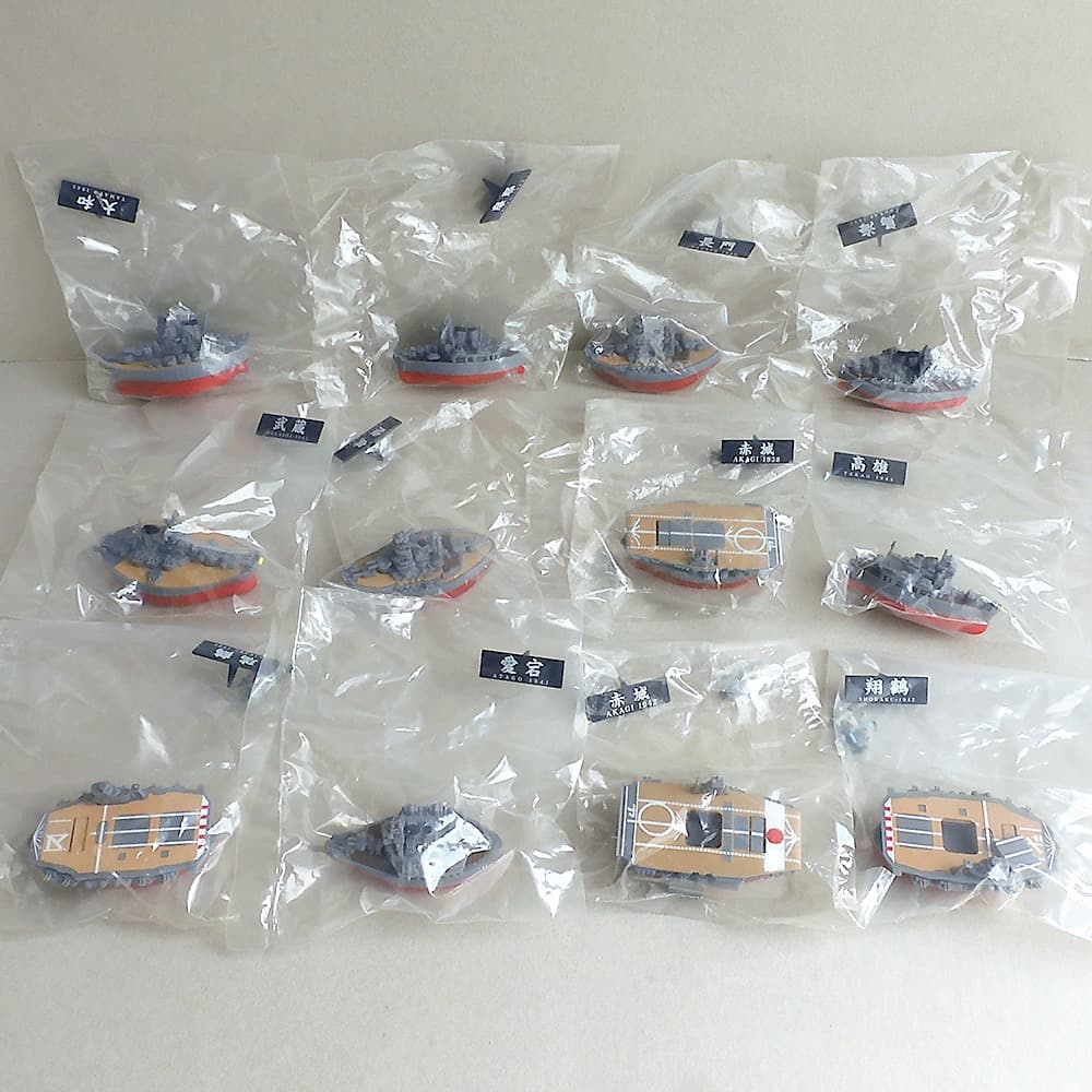 デフォルメ 連合艦隊 VOL.1 VOL.2 全12種 コンプリート