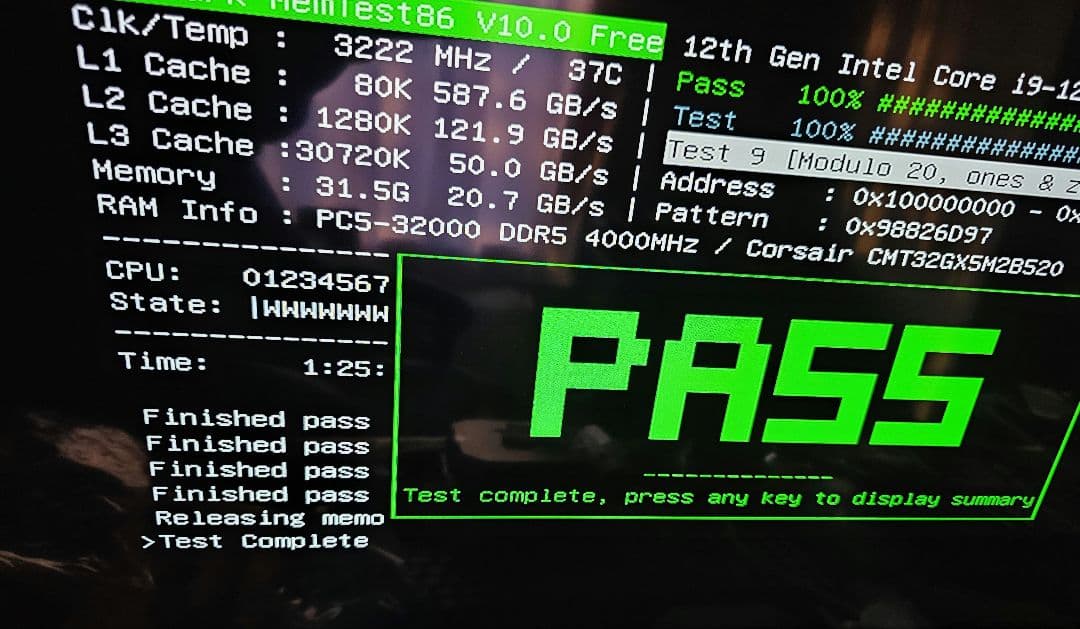 j*5様 Corsair DOMINATOR 5200MHz 32GB