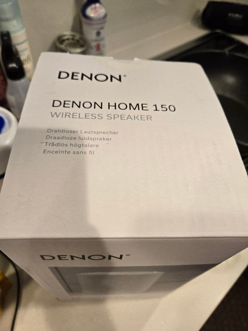 ホワイトワイヤレススピーカー denon  150